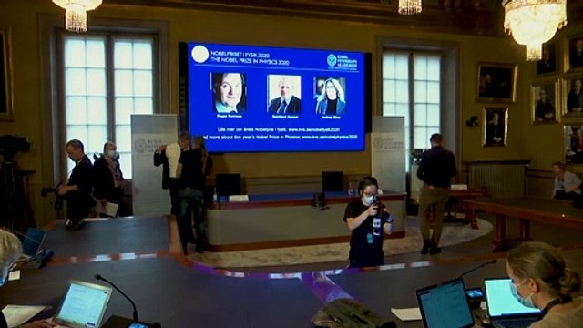 Нобелевская премия по физике присуждена Роджеру Пенроузу, Рейнхарду Гензелю и Андреа Гез