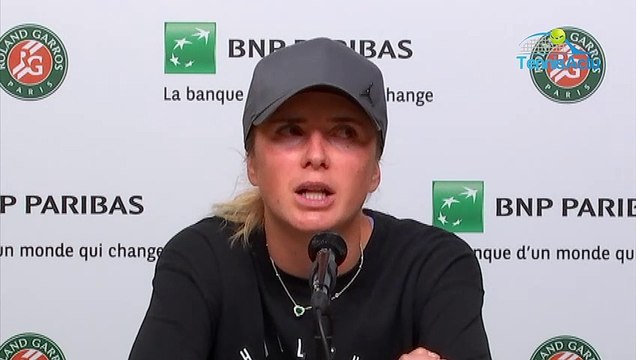 Roland-Garros 2020 - Elina Svitolina : Je rentre chez moi aujourd'hui, c'est pour ça que j'ai le sourire