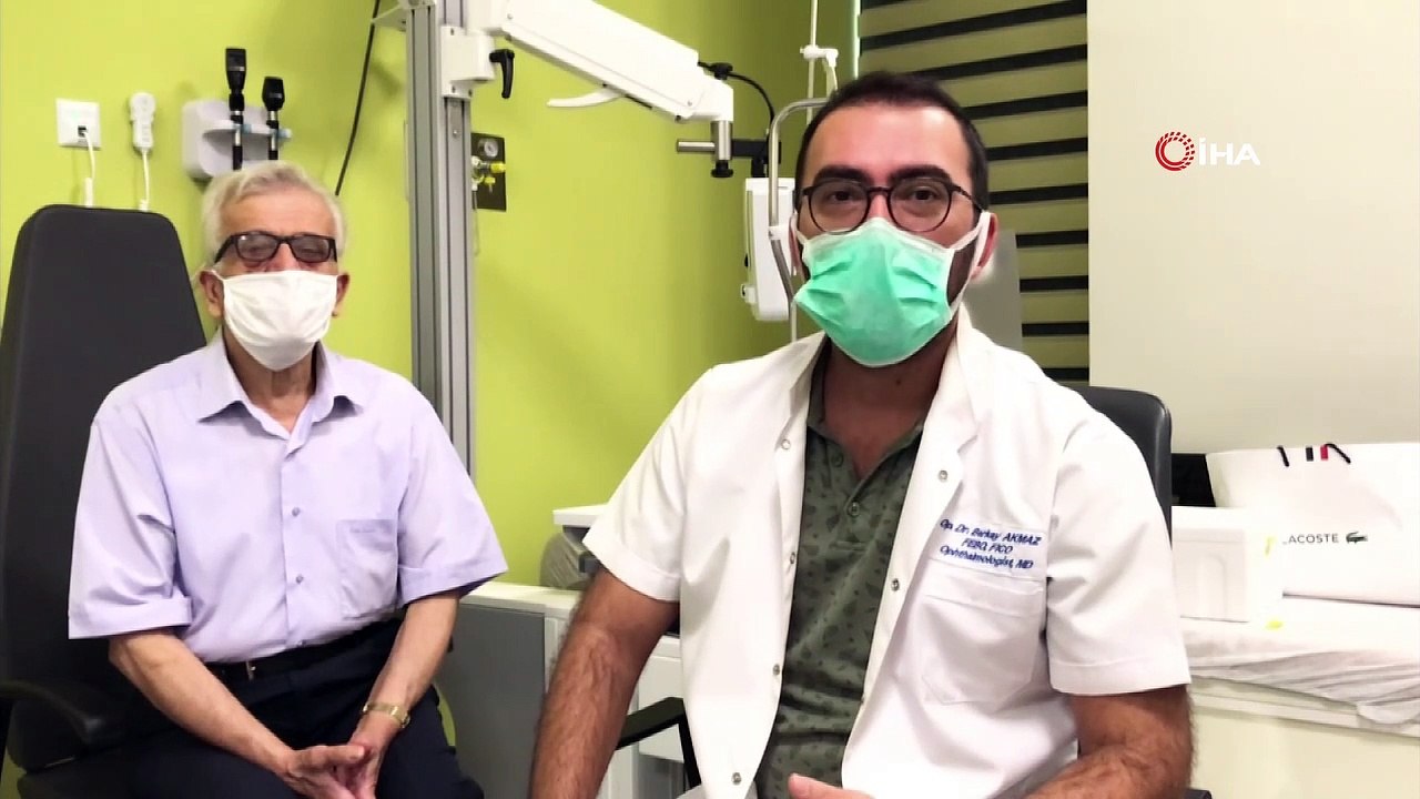 Görme sorunu yaşıyordu, başarılı operasyonla dünyası aydınlandı
