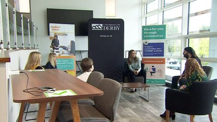 Duchess talks to uni students about Covid impact