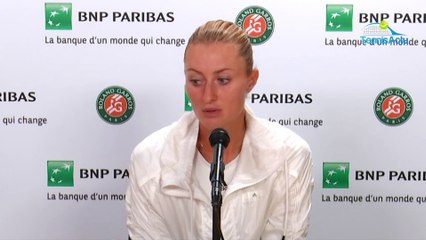 Roland-Garros 2020 - Kristina Mladenovic a le sourire et décrypte le tableau Dames : "Nadia Podoroska, je ne 'lai jamais vu jouer"