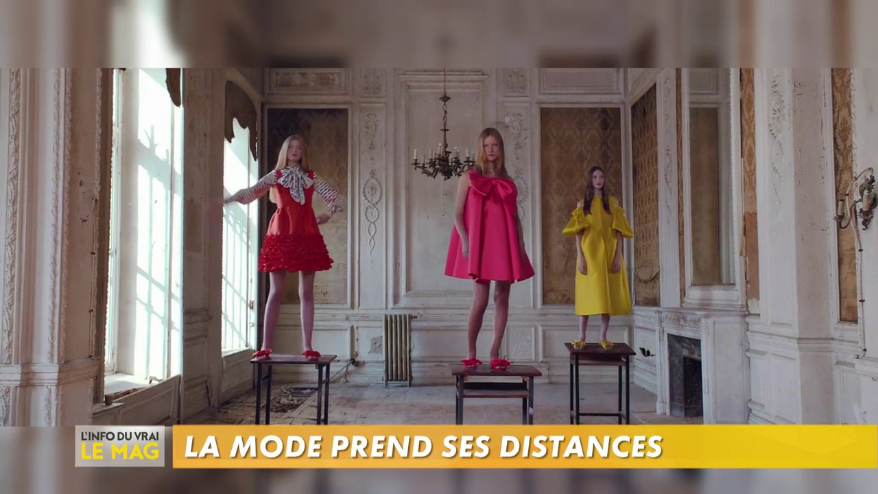 Fashion Week de Paris : défilés respectant la distance entre les mannequins