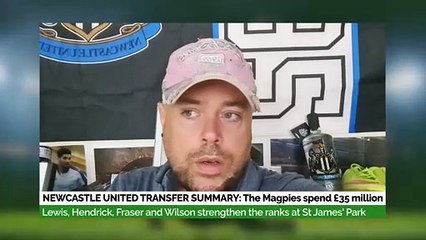 Newcastle United Transfer Window Summary