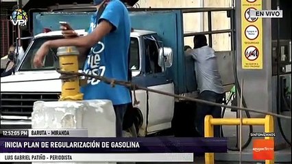 Inicia plan de regularización de gasolina - Miranda - VPItv