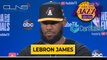 LeBron James Practice Interview | Lakers vs Heat | NBA Finals Game 4