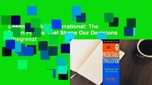 Lesen  Predictably Irrational: The Hidden Forces That Shape Our Decisions  Unbegrenzt