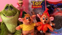 Bichinhos de Pelucia Disney Cinderella Jaq and Gus Plush Toys do Filme A Gata Borralheira