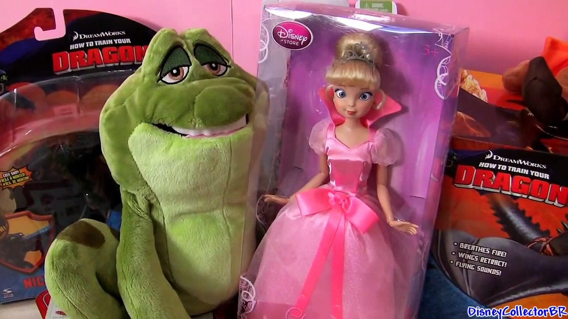 Disney A Princesa e o Sapo Boneca Charlotte Lottie La Bouff Doll From  Princess and the Frog doll - video Dailymotion