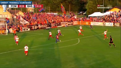 La tête victorieuse d'Aldo Kalulu avec le FC Bâle