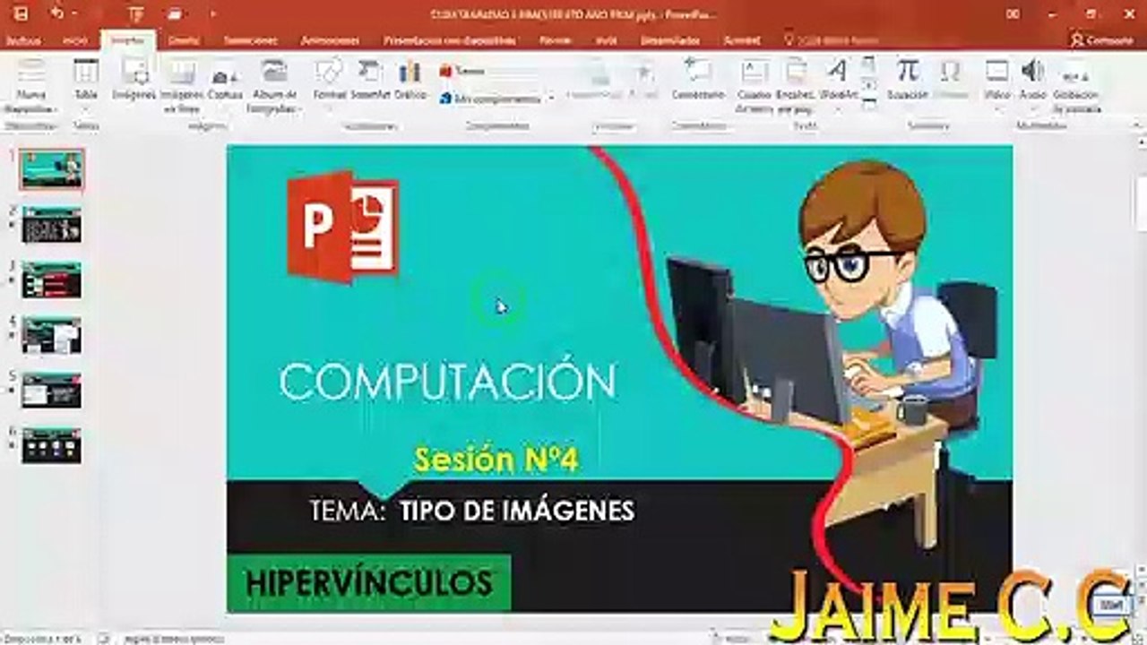 CLASE POWERPOINT - HIPERVINCULO