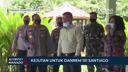 Download Video: Kejutan Di HUT TNI Untuk Danrem 131 Santiago