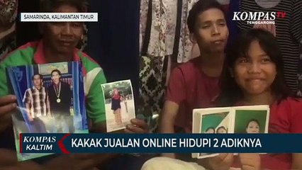 Kakak Jualan Online Hidupi Kedua Adiknya