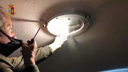 Parma - Droga nascosta nelle lampade (06.10.20)