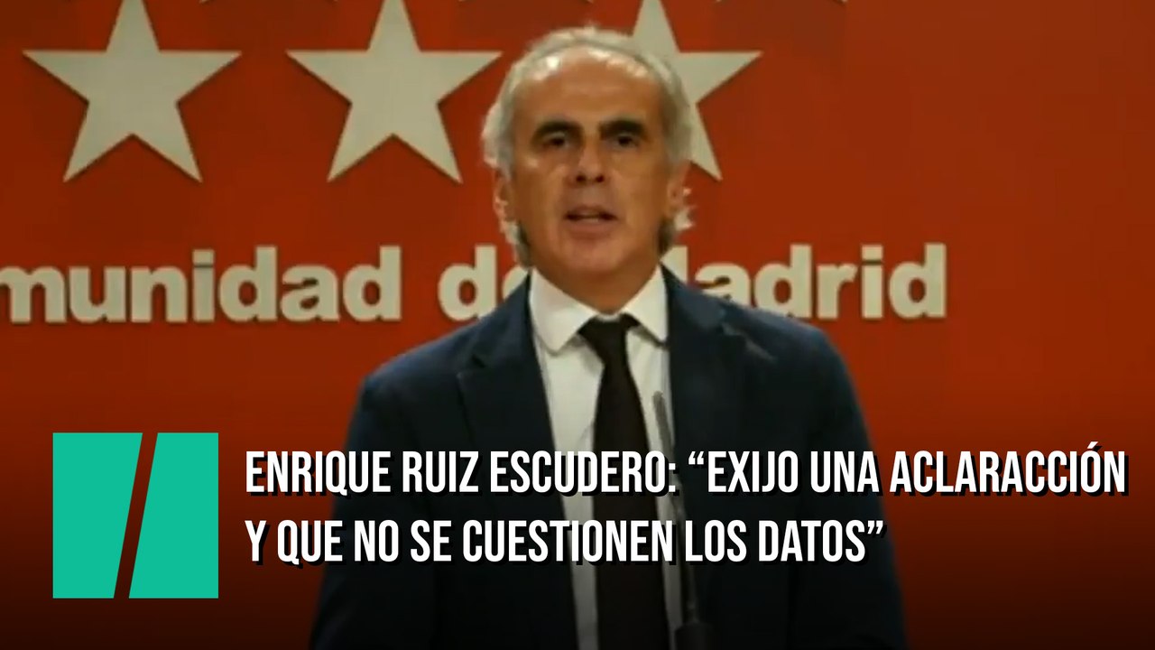 Ruiz Escudero: "He exigido al Gobierno central una aclaración y que no se vuelva a cuestionar la información"