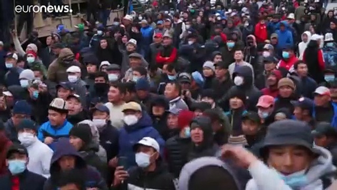 Nach massiven protesten: wahlchaos in kirgisistan