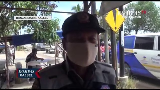 Pengemudi Mobil Pribadi Banyak Terjaring Razia Masker di Banjarmasin
