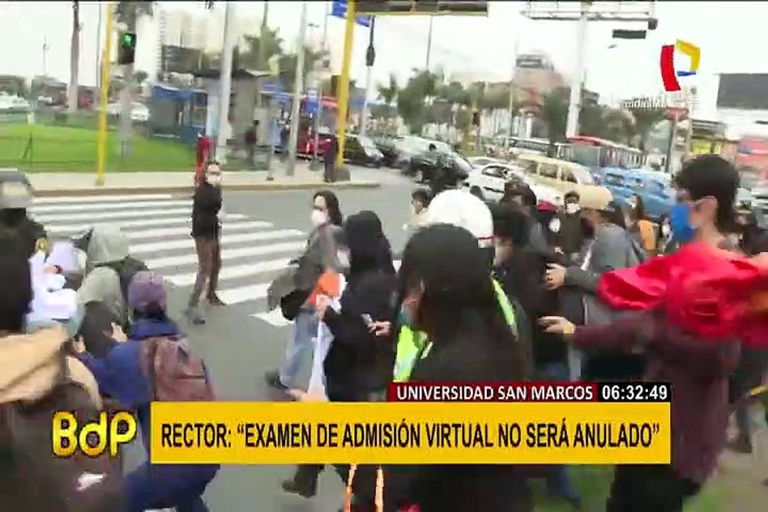 UNMSM: Rector afirma que examen de admisión “no...