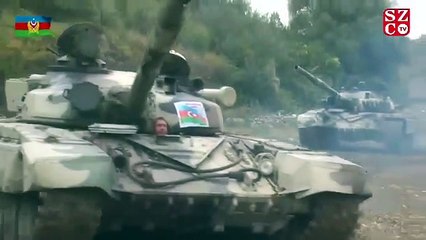 Ermenistan Ordusu'nun cephede terk ettiği mühimmat ve askeri malzeme