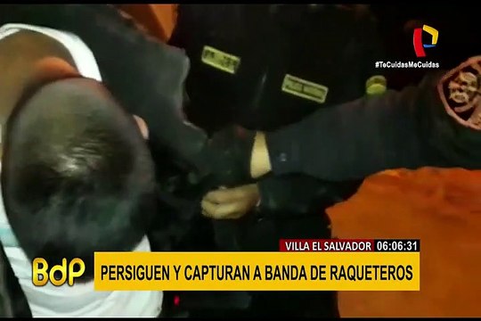 PNP desarticula banda criminal dedicada a los robos al paso en VES