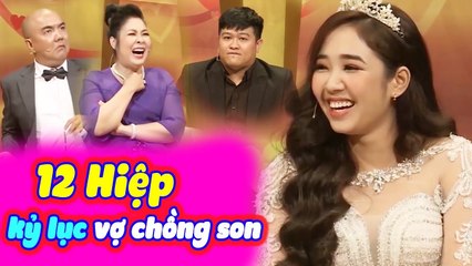 Cả Trường Quay Bàng Hoàng Với Cặp Chị EM Với 12 Hiệp Phá Vỡ Kỉ Lục Các Cặp Tham Gia Vợ Chồng Son