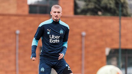 Le premier entraînement de Michaël Cuisance