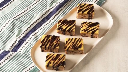 Boston Cream Blondies Are AMAZING