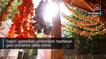 Salgın geleneksel yöntemlerle hazırlanan gıda ürünlerine talebi artırdı