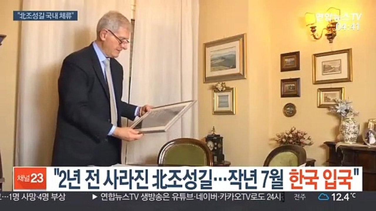 "2년 전 사라진 北조성길, 작년 7월 한국 입국"
