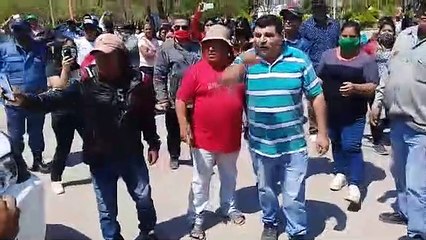 Intento de agresión del periodista atacado, Luis Mancini, a la Policía