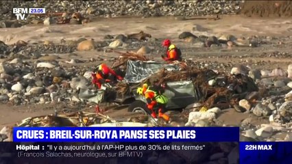 Download Video: Crues dans les Alpes-Maritimes: Breil-sur-Roya panse ses plaies