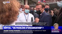 Hôpital: des soignants réclament plus de moyens à Emmanuel Macron