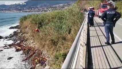 Alpes Marítimos contam os mortos da tempestade "Alex"