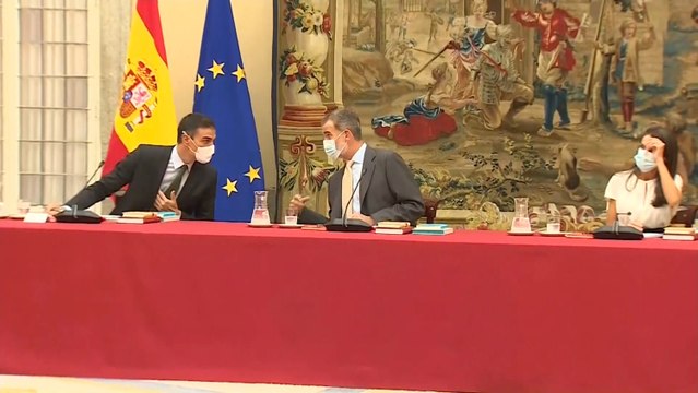 Los Reyes presiden reunión del Patronato del Instituto Cervantes