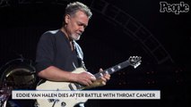 Eddie Van Halen Dies at 65 After 'Arduous' Battle with Throat Cancer