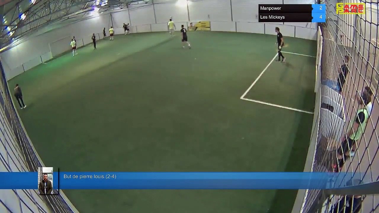 But de pierre louis (2-4) - Manpower Vs Les Mickeys - 06/10/20 19:00 - LIGUE 4 - Poitiers Game Parc