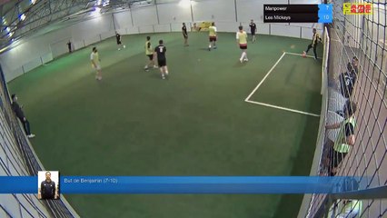But de Benjamin  (7-10) - Manpower Vs Les Mickeys - 06/10/20 19:00 - LIGUE 4 - Poitiers Game Parc