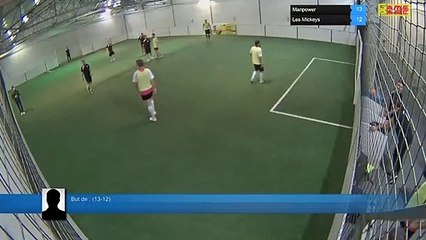 But de . (13-12) - Manpower Vs Les Mickeys - 06/10/20 19:00 - LIGUE 4 - Poitiers Game Parc