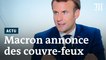 Couvre-feu, application de traçage, aides financières : les annonces d’Emmanuel Macron
