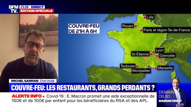 En colère, le chef étoilé Michel Sarran craint une mort annoncée des restaurants