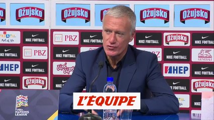 Deschamps : «Mieux que le dernier match» - Foot - Bleus