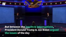 Trump Takes Biden Off The Rails At First Presidential Debate