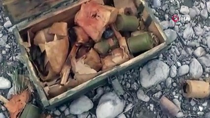 Azerbaycan, Ermenistan'a ait tankları ve mühimmatları ele geçirdi