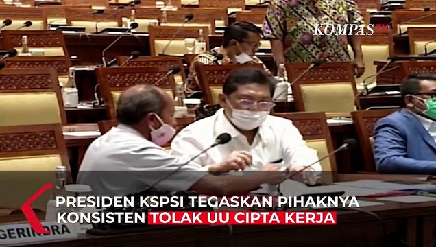 KSPSI Ajukan Uji Materi UU Cipta Kerja ke MK