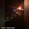 À Marseille, un incendie ravage 7.000 m2 d’un dépôt de meubles