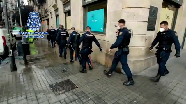 Macrooperativo contra la venta y distribución de heroína en El Raval