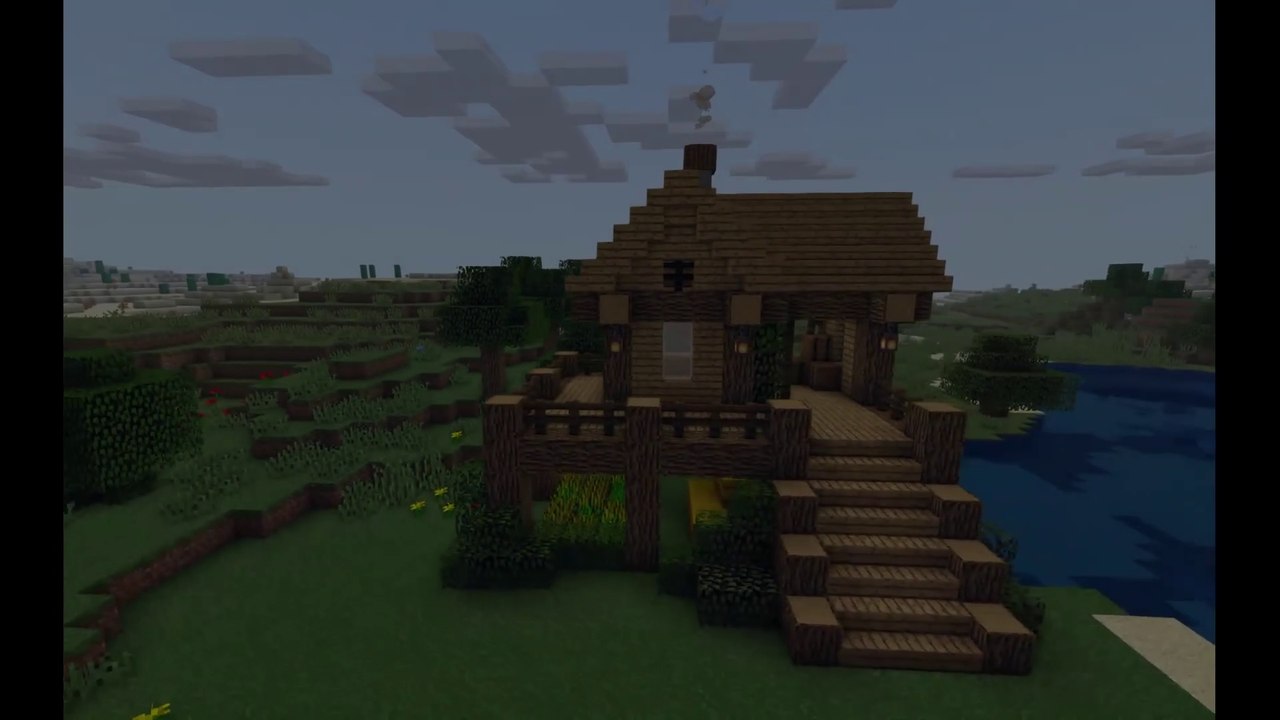 How to build a Lake House in Minecraft