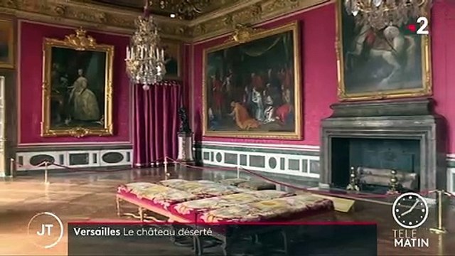 Coronavirus : déserté, le château de Versailles est à la peine