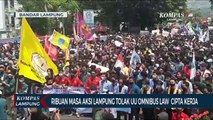 Mahasiswa Lampung Bergerak Tolak Omnibus Law UU Cipta Kerja