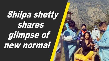 Shilpa Shetty shares glimpse of new normal from the sets of 'Hungama 2'
