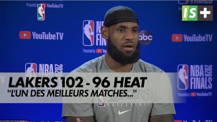 L.James : "un des meilleurs matches de ma carrière"